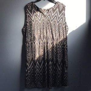 Sonoma | Black and White Dress Size 2X